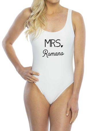 Personalized One-Piece Swimsuit